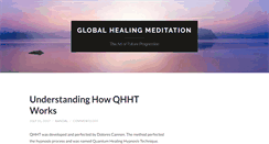 Desktop Screenshot of globalhealingmeditation.org